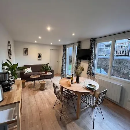 아파트 Beau Loft Proche Mont Saint Michel Jaccuzi Illimite En Plein Centre 아브랑슈