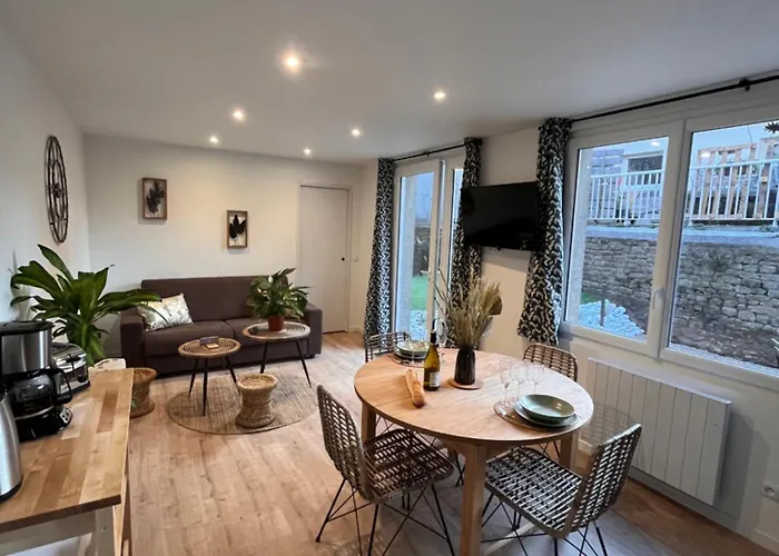 Appartement Beau Loft Proche Mont Saint Michel Jaccuzi Illimité En Plein Centre *