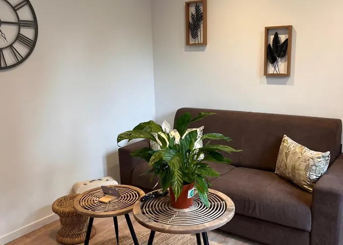 Beau Loft Proche Mont Saint Michel Jaccuzi Illimite En Plein Centre דירה אברנשה